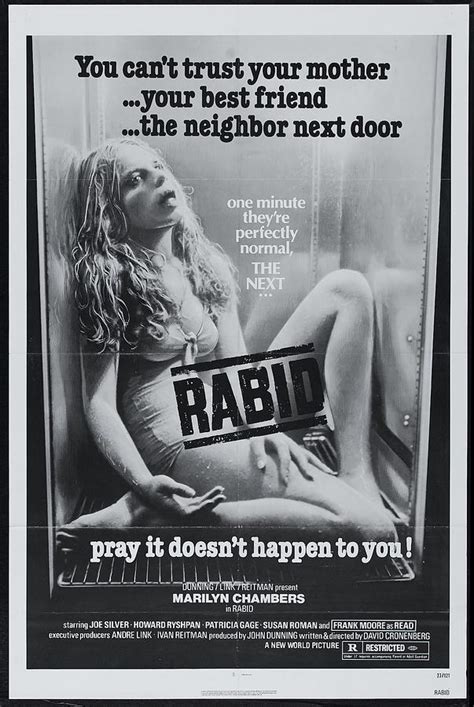 Rabid - 1977 - Vintage Movie Poster Photograph by Old Vintique - Fine Art America