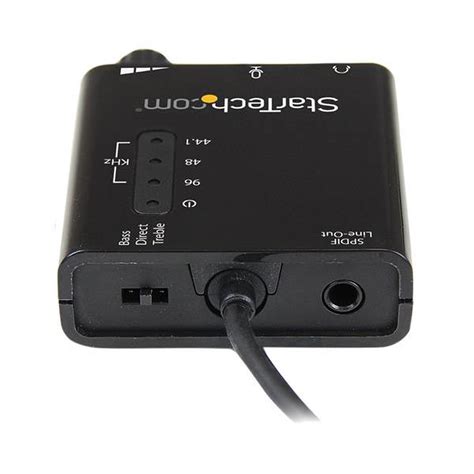 Startech Carte Son Externe Usb Avec Audio Spdif Num Rique Devis