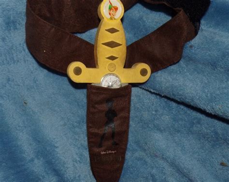 Vintage Disney Peter Pan Foam Dagger With Compass And Sheath Etsy