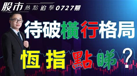 【股市熱點追擊】｜待破橫行格局，恆指點睇？27072022 ｜恆指分析hsi港股處於上下橫擺｜個股點評：阿里巴巴碧桂園中國燃氣