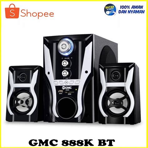 Jual Speaker Aktif Bluetooth Gmc K Bt Multimedia Shopee Indonesia