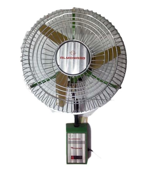 Electricity Almonard Mm Mark Ii Wall Fan Black At Rs