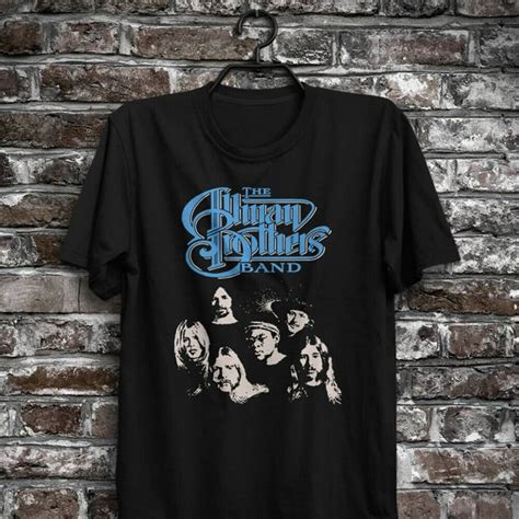 The Allman Brothers Band T Shirt At Fillmore East Eat A Peach Gregg Duane Allman