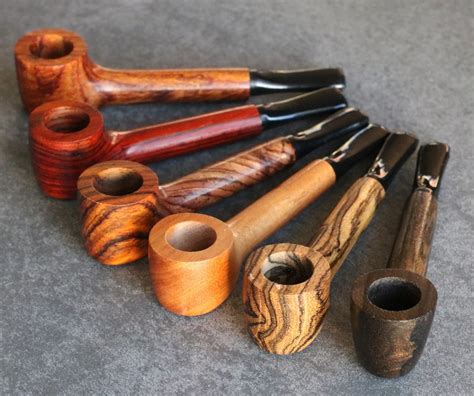 Exotic Wood Smoking Pipe L Classic Handcrafted American Wood Pipe Etsy