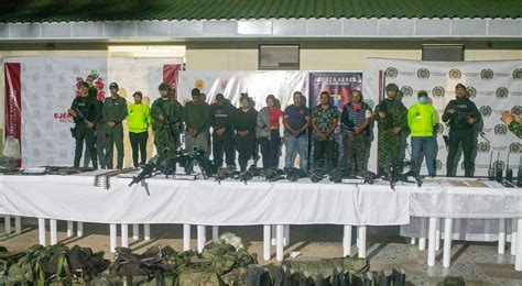 Cárcel Para Los Ocho Guerrilleros Capturados En El Sur Del Tolima El