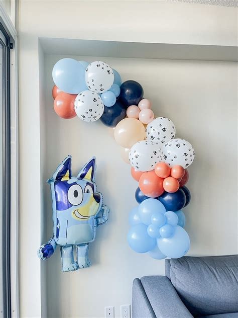 Guirnalda De Globos Bluey Globo Bluey Guirnalda De Globos Etsy Espa A