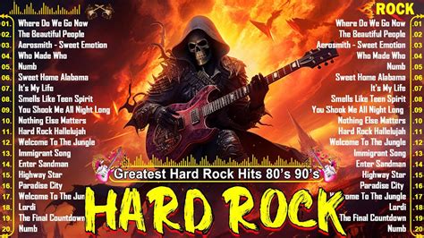 Hard Rock 80s 90s Playlist 🔔 Heavy Metal Rock Collection ⚡ Nirvana Bon