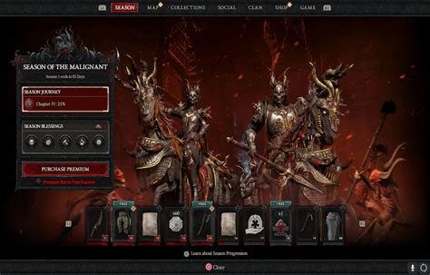 All Diablo 4 Season 1 Season Journey Objectives And Rewards