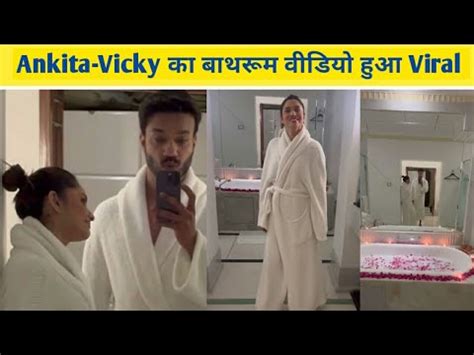 Ankita Vicky So Romantic And Hot Viral Video YouTube