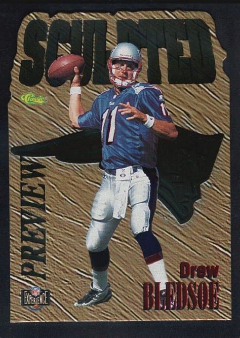 Drew Bledsoe NX2 Precios 1995 Classic Images Limited Sculpted