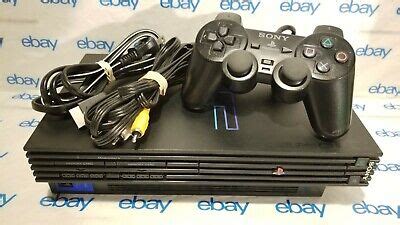 Sony PlayStation 2 PS2 Fat Console System Complete Bundle Working EBay