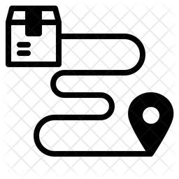 Location Mark Icon - Download in Glyph Style