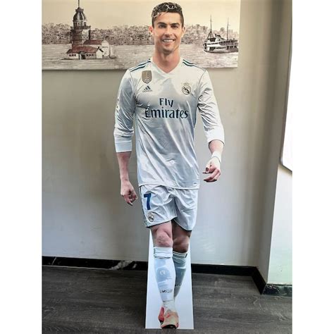 Cristiano Ronaldo Cardboard Cutout - Etsy