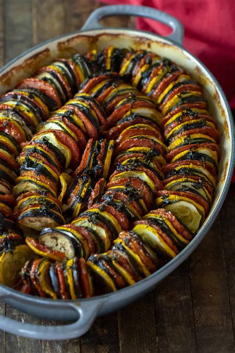 Baked Ratatouille How To Bake In The Oven The Black Peppercorn