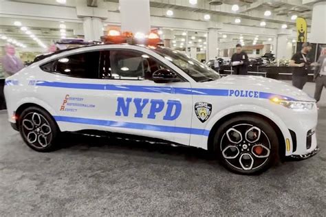 Mach E Chosen Over Model 3 For Nypd Law Enforcement Use Macheforum Ford Mustang Mach E News