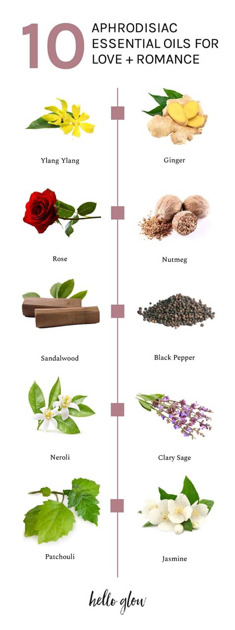 10 Aphrodisiac Essential Oils For Love And Romance Hello Glow