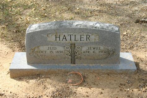 Jud Hatler 1898 1971 Homenaje De Find A Grave