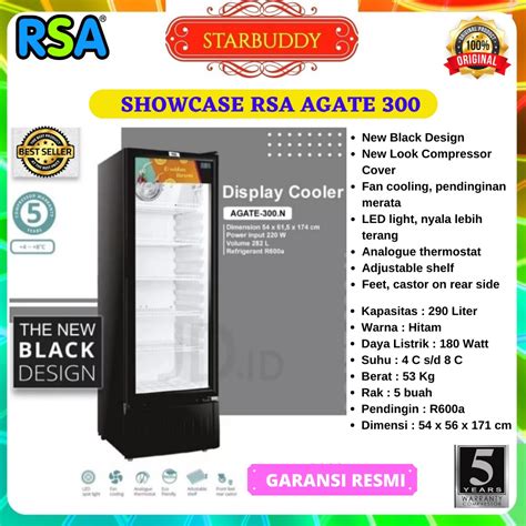 Jual Showcase Rsa Agate R Agate R Display Chiller Cooler