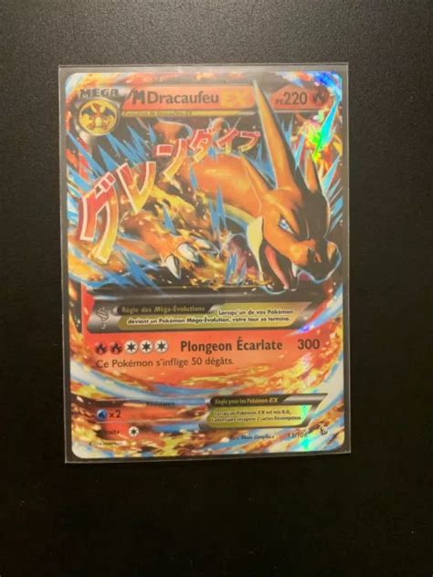 Carte Pok Mon Mega Dracaufeu Ex Xy Tincelles Fr Tat