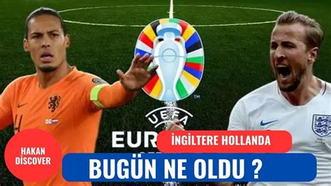 EURO 2024 Yarı Final İngiltere Hollanda Maçı YouTube