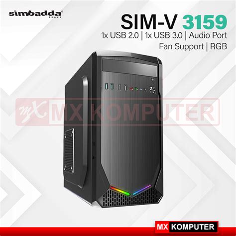 Casing Pc Simbadda Sim V Mx Komputer Jogja