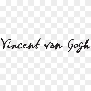 Vincent Van Gogh Signature - Vincent Van Gogh Title, HD Png Download ...