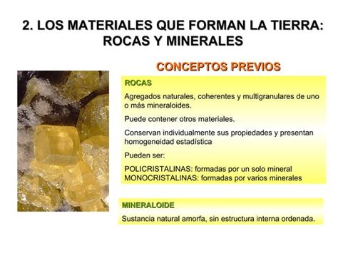 Minerales Presentaci N Arancha Le N Ppt