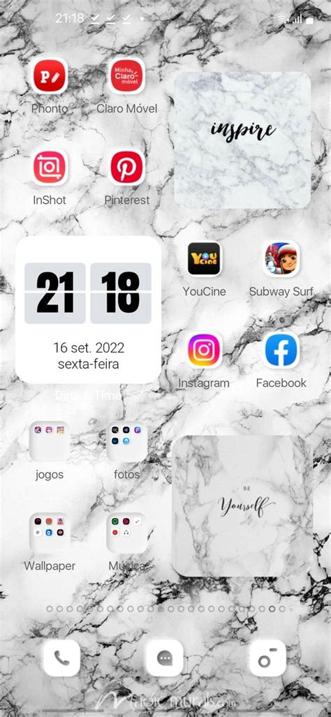 Pin De Celeste Poulain Em Homescreen Ideas Samsung Instagram