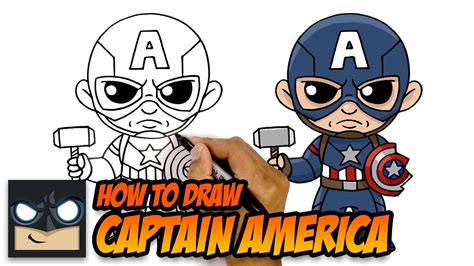 How To Draw Captain America Images And Photos Finder