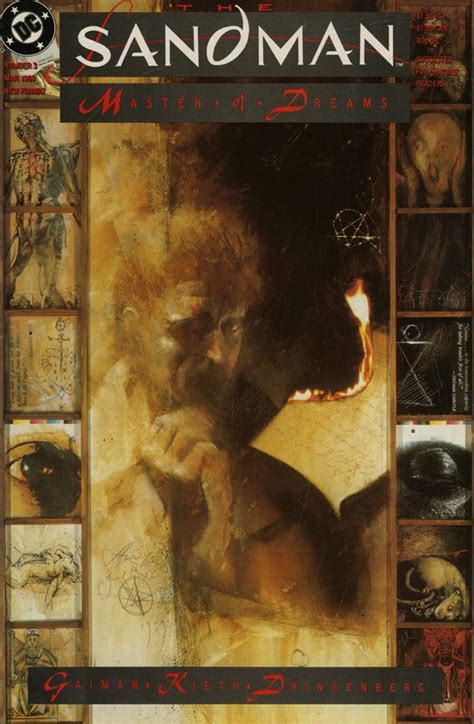 The Sandman 3 1988 Dave Mckean Graphic Novel Art Sandman Comic