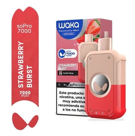 Disposable E Cigarette With Original Supplier Waka Sopro PA7000 Puffs