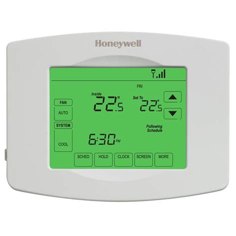 Thermostat programmable à écran tactile Wi Fi blanc RONA