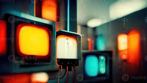 Electrical background, electricity. AI render. 22096984 Stock Photo at ...