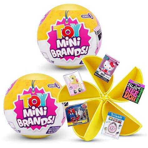 Amazon.com: 5 Surprise Toy Mini Brands Series 3 by ZURU (2 Pack) Amazon
