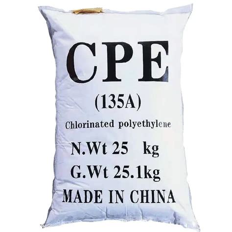 Factory Outlet Chlorinated Polyethylene CPE 135A For For PVC Pipes PVC