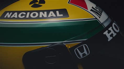 Ayrton Sennas Helmet Behance