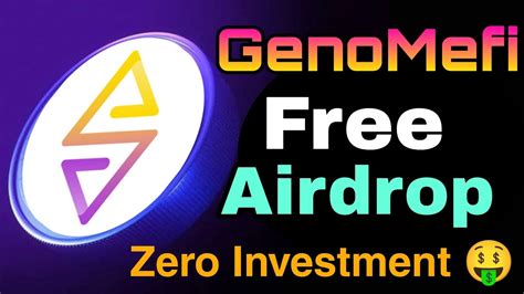 Genomefi Free Airdrop Earn Free Geno Token Zero Investments