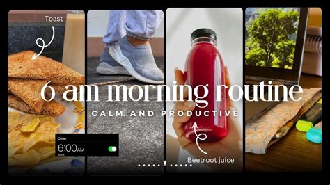 6am Morning Routine Peaceful Healthy And Productive Habits Daily