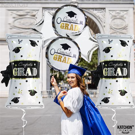 Buy Big 28 Inch Congrats Grad Graduation Balloons Pack Of 6