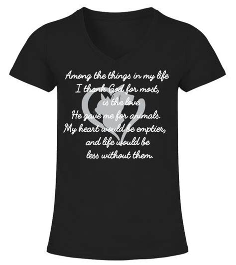 Among The Things In My Life I V Neck T Shirt Woman Shirts Tshirts