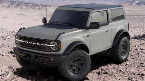 New Ford Bronco Colors