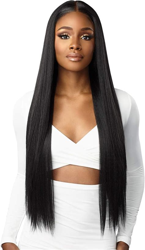 Amazon Sensationnel What Lace 13x6 Wigs Human Hair Blend