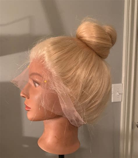 Platinum Blonde Full Lace Wig Color Wig Luxury Wig Alopecia