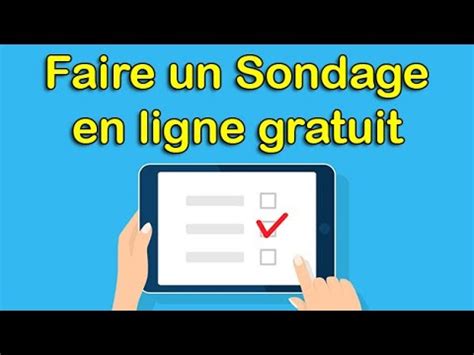 comment créer un sondage en ligne gratuit illimité avec google forms