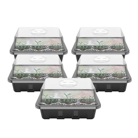 Pot De Germination Pcs Plateau De Semis Trous Pot De P Pini Re