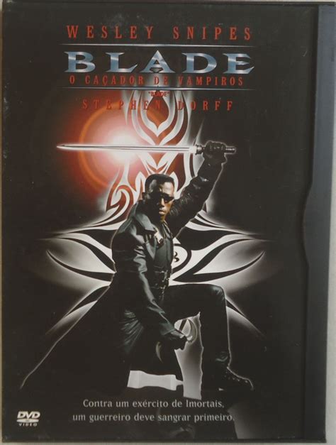 Dvd Blade O Ca Ador De Vampiros Wesley Snipes Digipack Filme E