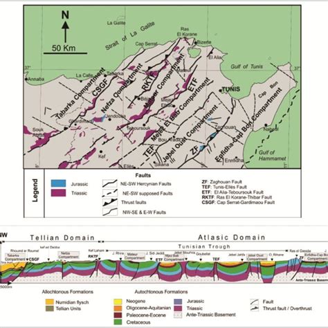 Carte G Ologique De La R Gion D Tude Labor E Par La Num Risation Des