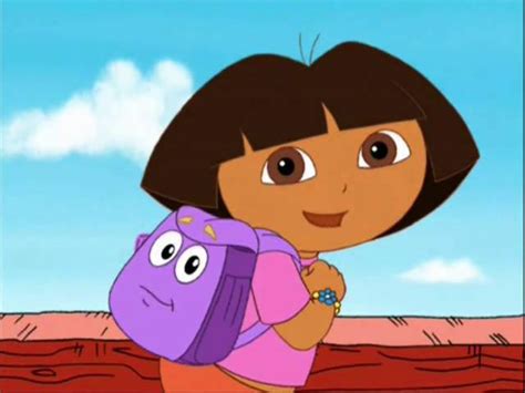 Dora and Backpack by mimimeriem on DeviantArt