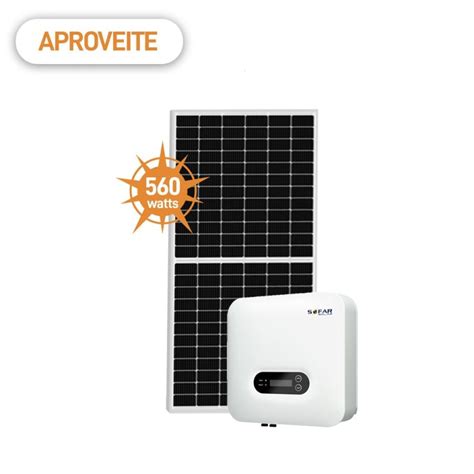 Gerador Solar Kwp Kw X V Ourolux