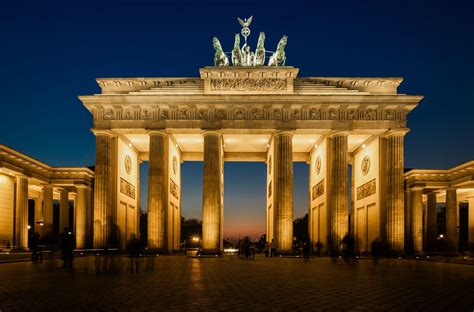 Brandenburger Tor Berlin Travel Germany Brandenburg Gate